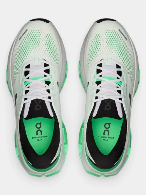 ON Cloudrunner 3 Max férfi aszfalt futócipő fehér színben 6
