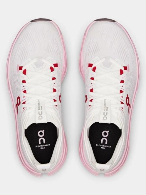 ON Cloudsurfer Max női aszfalt futócipő rózsaszín színben 6