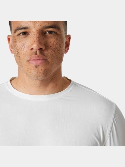 Helly Hansen Shine Solen Ls Crew férfi hosszú ujjú sport póló fehér színben 4