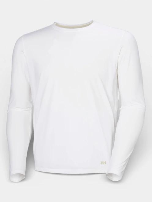 Helly Hansen Shine Solen Ls Crew férfi hosszú ujjú sport póló fehér színben 6