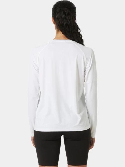 Helly Hansen W Shine Solen Ls Crew női hosszú ujjú sport póló fehér színben 3