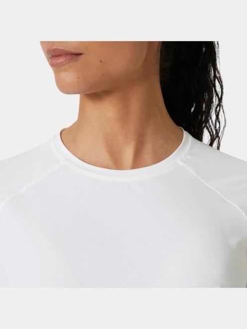 Helly Hansen W Shine Solen Ls Crew női hosszú ujjú sport póló fehér színben 4