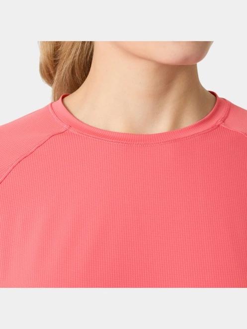 Helly Hansen W Shine Solen Ls Crew női hosszú ujjú sport póló rózsaszín színben 4