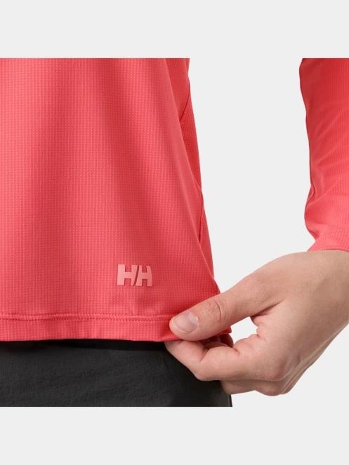 Helly Hansen W Shine Solen Ls Crew női hosszú ujjú sport póló rózsaszín színben 5