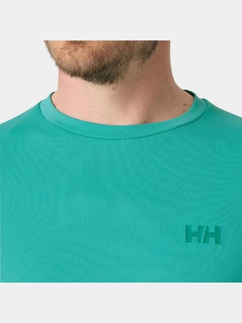 Helly Hansen Lifa Active Solen Ls férfi hosszú ujjú sport póló zöld színben 4