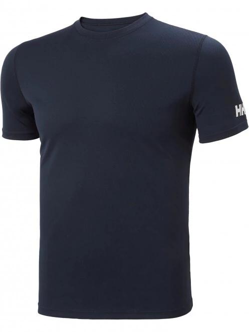 Helly Hansen Hh Tech T-Shirt férfi rövid ujjú sport póló sötétkék színben 2