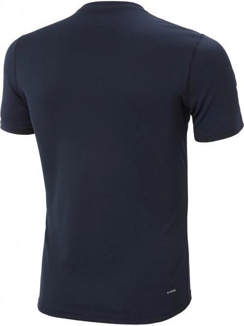 Helly Hansen Hh Tech T-Shirt férfi rövid ujjú sport póló sötétkék színben 3