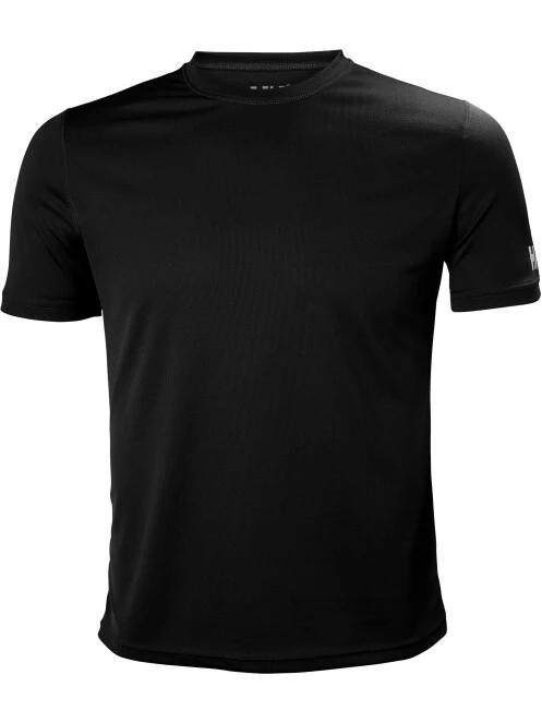 Helly Hansen Hh Tech T-Shirt férfi rövid ujjú sport póló fekete színben 2