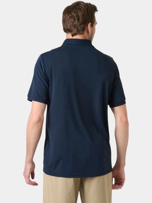 Helly Hansen Lifa Active Solen Ss Polo férfi galléros póló sötétkék színben 3