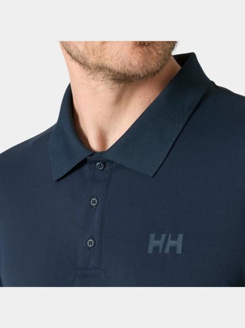 Helly Hansen Lifa Active Solen Ss Polo férfi galléros póló sötétkék színben 4