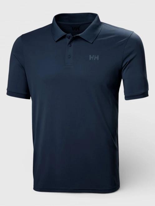 Helly Hansen Lifa Active Solen Ss Polo férfi galléros póló sötétkék színben 5
