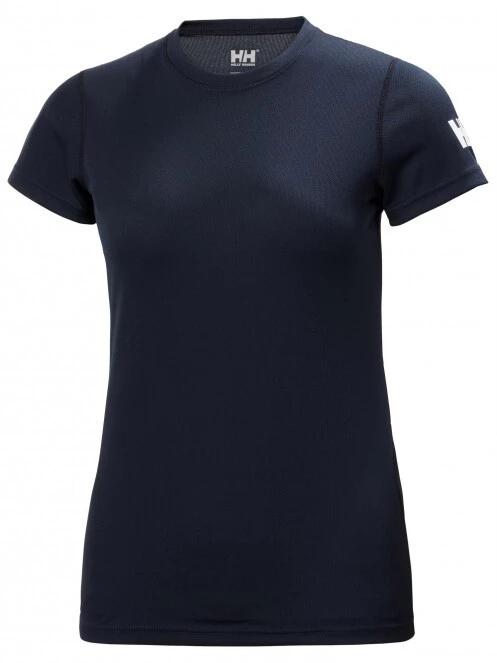 Helly Hansen W Hh Tech T-Shirt női rövid ujjú sport póló sötétkék színben 4
