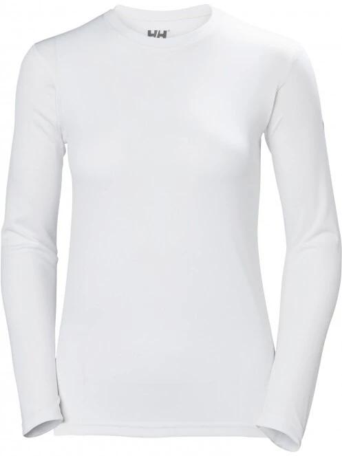 Helly Hansen W Hh Tech Crew Ls női hosszú ujjú sport póló fehér színben 2