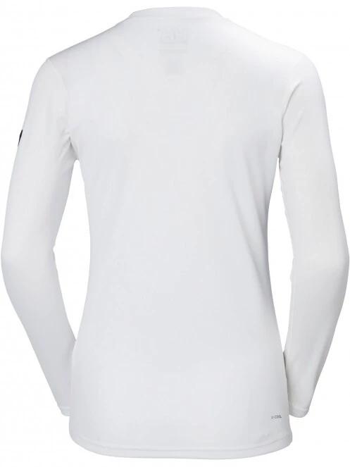 Helly Hansen W Hh Tech Crew Ls női hosszú ujjú sport póló fehér színben 3