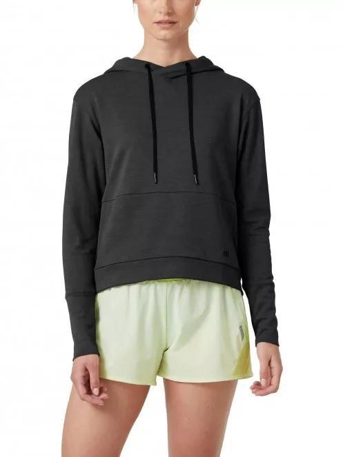 Helly Hansen W Lifa Tech Lite Hoodie női kapucnis pulóver fekete színben 2