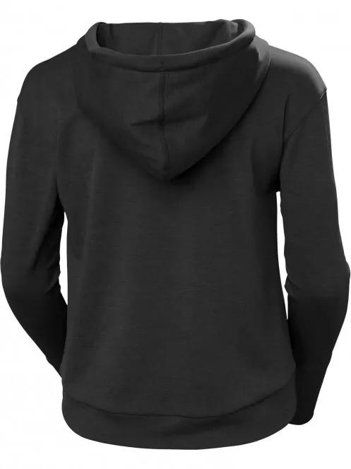 Helly Hansen W Lifa Tech Lite Hoodie női kapucnis pulóver fekete színben 5