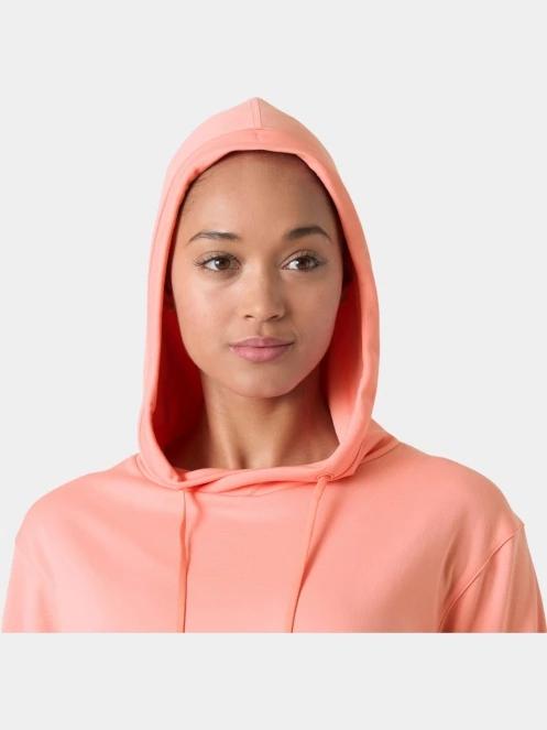 Helly Hansen W Lifa Tech Lite Hoodie női kapucnis pulóver rózsaszín színben 5