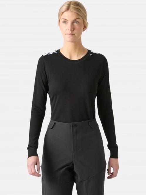 Helly Hansen W Hh Comfort Light Set női aláöltöző szett fekete színben 2