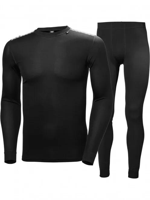 Helly Hansen Hh Comfort Light Set férfi aláöltöző szett fekete színben 2