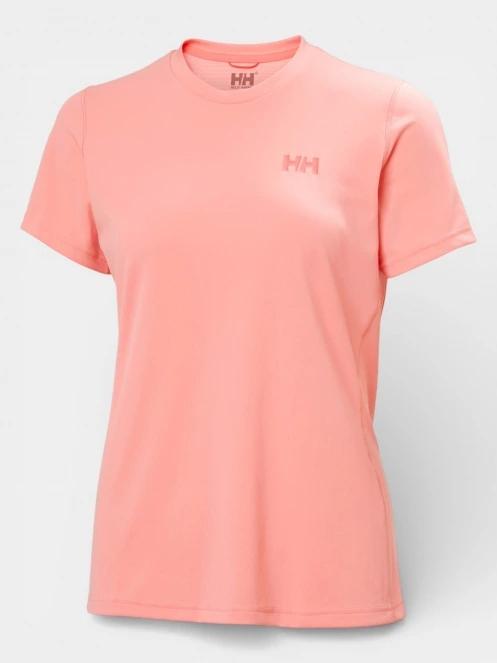 Helly Hansen W Lifa Active Solen Tshirt női rövid ujjú sport póló rózsaszín színben 5