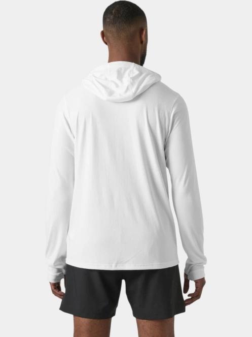 Helly Hansen Lifa Active Solen Hoodie férfi hosszú ujjú sport póló fehér színben 3