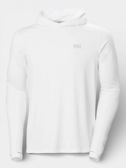 Helly Hansen Lifa Active Solen Hoodie férfi hosszú ujjú sport póló fehér színben 6