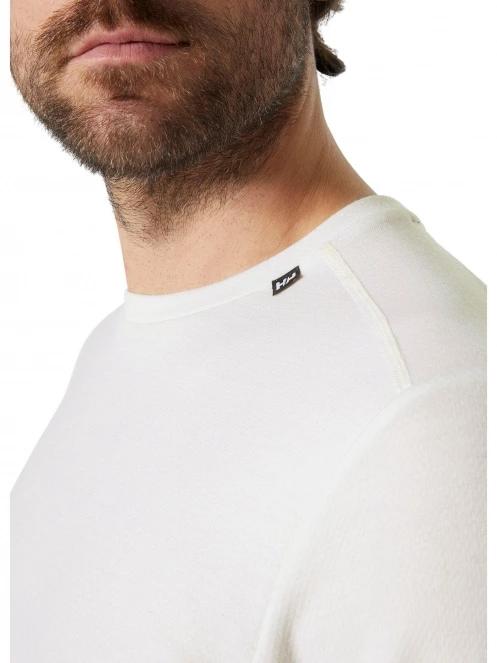 Helly Hansen Lifa Merino Midweight Crew férfi aláöltöző felső fehér színben 4
