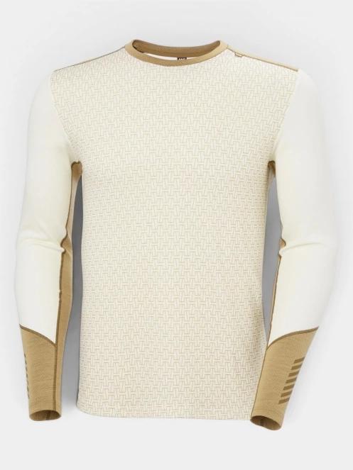 Helly Hansen Lifa Merino Midweight Crew férfi aláöltöző felső homok színben 6