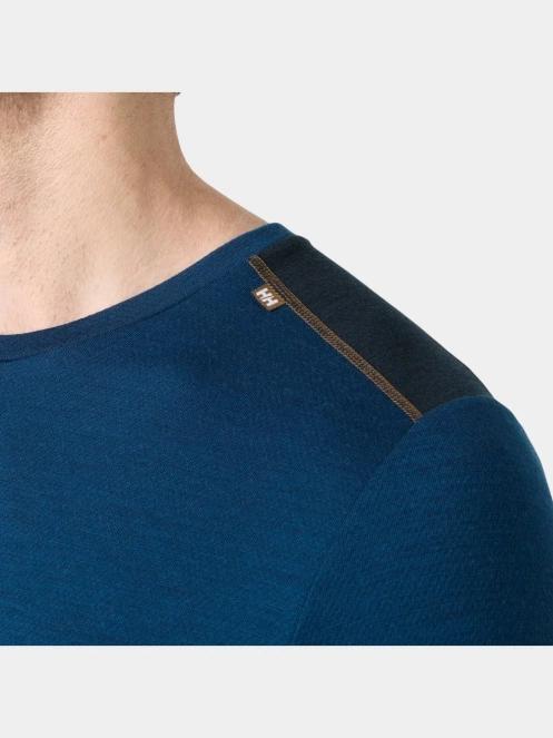 Helly Hansen Lifa Merino Midweight Crew férfi aláöltöző felső kék színben 4