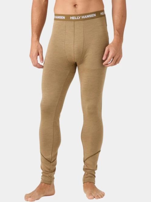Helly Hansen Lifa Merino Midweight Pant férfi aláöltöző nadrág barna színben 2