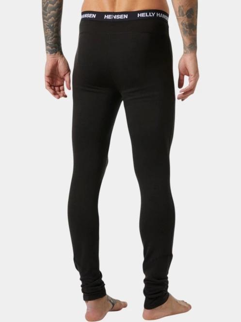 Helly Hansen Lifa Merino Midweight Pant férfi aláöltöző nadrág fekete színben 3