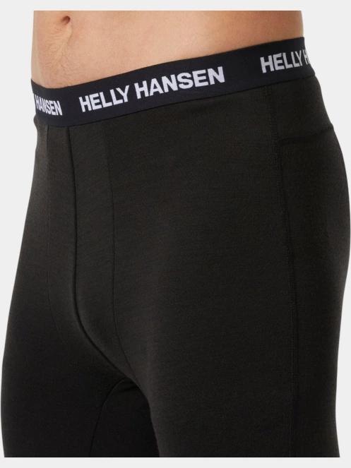 Helly Hansen Lifa Merino Midweight Pant férfi aláöltöző nadrág fekete színben 4