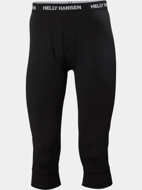 Helly Hansen Lifa Merino Midweight 3/4 Pant férfi aláöltöző nadrág fekete színben 2