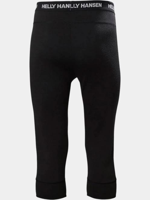 Helly Hansen Lifa Merino Midweight 3/4 Pant férfi aláöltöző nadrág fekete színben 3