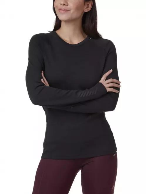 Helly Hansen W Lifa Merino Midweight Crew női aláöltöző felső fekete színben 2