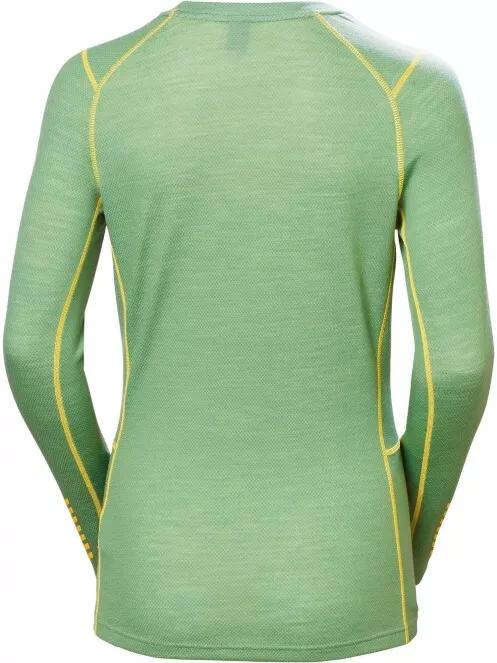 Helly Hansen W Lifa Merino Midw Gra Crew női aláöltöző felső zöld színben 5