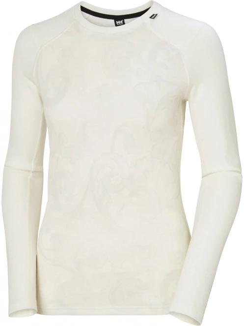 Helly Hansen W Lifa Merino Midw Gra Crew női aláöltöző felső fehér színben 6