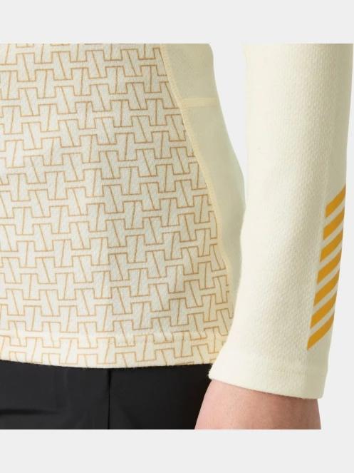 Helly Hansen W Lifa Merino Midw Gra Crew női aláöltöző felső homok színben 4