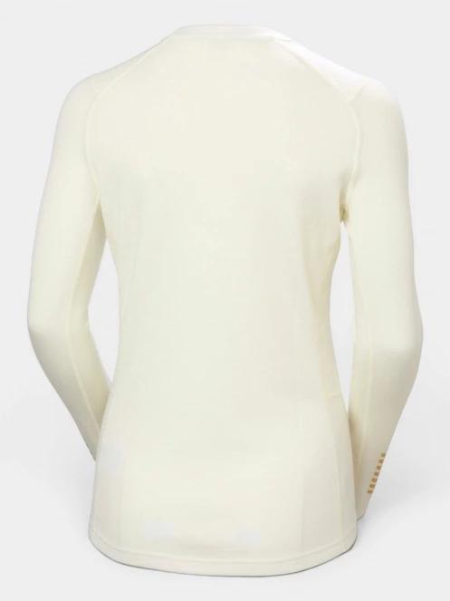 Helly Hansen W Lifa Merino Midw Gra Crew női aláöltöző felső homok színben 7