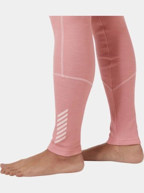 Helly Hansen W Lifa Merino Midweight Pant női aláöltöző nadrág rózsaszín színben 5