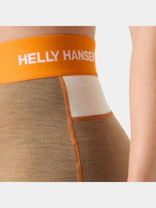 Helly Hansen W Lifa Merino Midweight Pant női aláöltöző nadrág barna színben 8