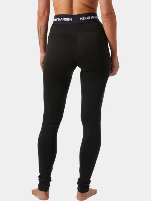 Helly Hansen W Lifa Merino Midweight Pant női aláöltöző nadrág fekete színben 3