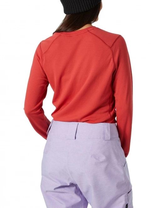 Helly Hansen W Lifa Active Crew női aláöltöző felső piros színben 3