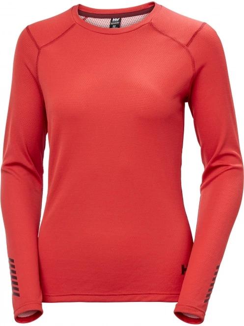 Helly Hansen W Lifa Active Crew női aláöltöző felső piros színben 6