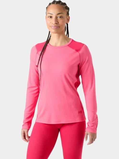 Helly Hansen W Lifa Active Crew női aláöltöző felső magenta színben 2
