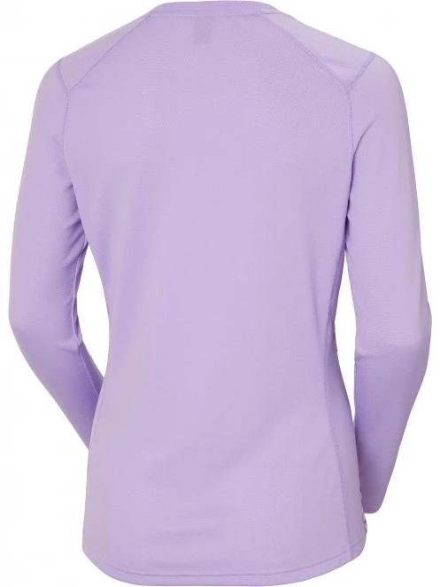 Helly Hansen W Lifa Active Graphic Crew női aláöltöző felső lila színben 7