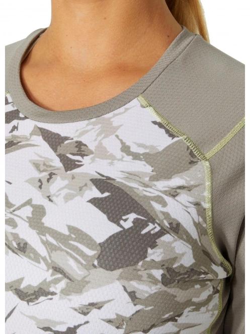 Helly Hansen W Lifa Active Graphic Crew női aláöltöző felső szürke színben 4