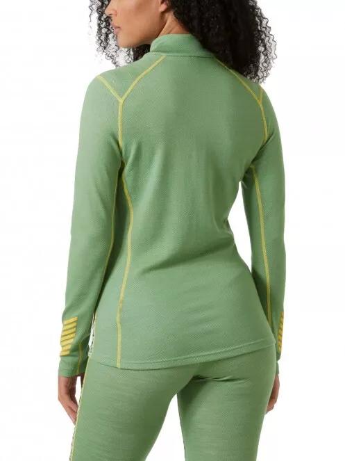 Helly Hansen - Sous-vêtement Technique LIFA Merino Femme - Mi-saison, Col 1/2 Zip - Couche De Base Laine Mérinos - 11