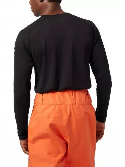 Helly Hansen Lifa Active Stripe Crew férfi aláöltöző felső fekete színben 3