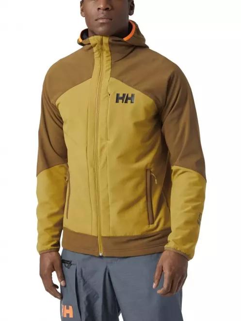 Helly Hansen Elevation Shield Fleece Jacket férfi softshell kabát barna színben 2